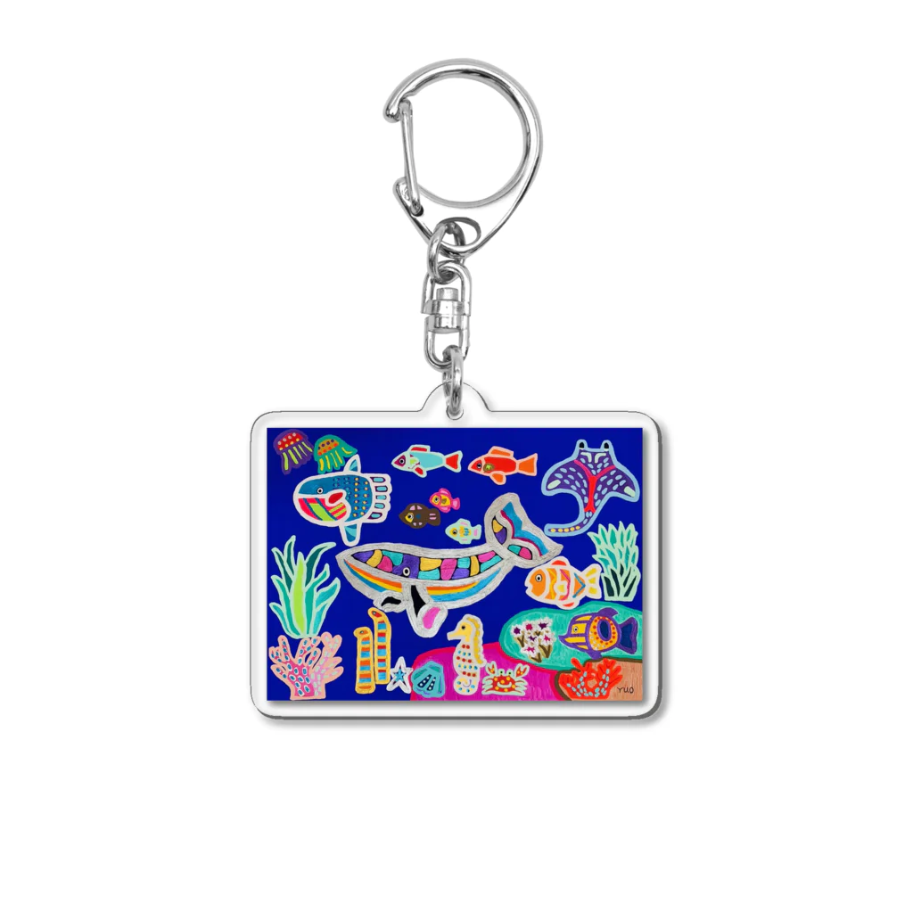 npo_sipの偉大なる海の世界 Acrylic Key Chain