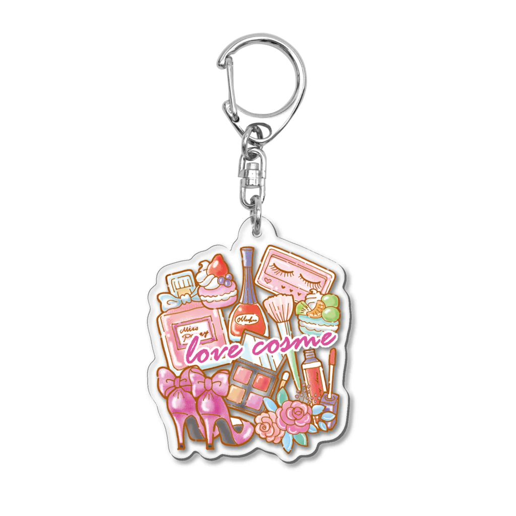 あとりえピノコのラブ♥コスメ Acrylic Key Chain