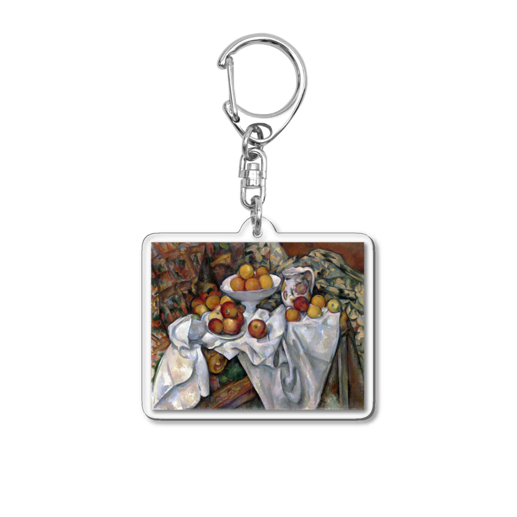 世界美術商店のリンゴとオレンジ / Apples and Oranges Acrylic Key Chain