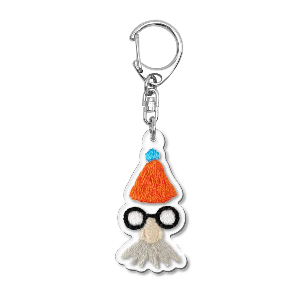 Rico accessoriesのパーティーグッズ鼻メガネ（無地） Acrylic Key Chain