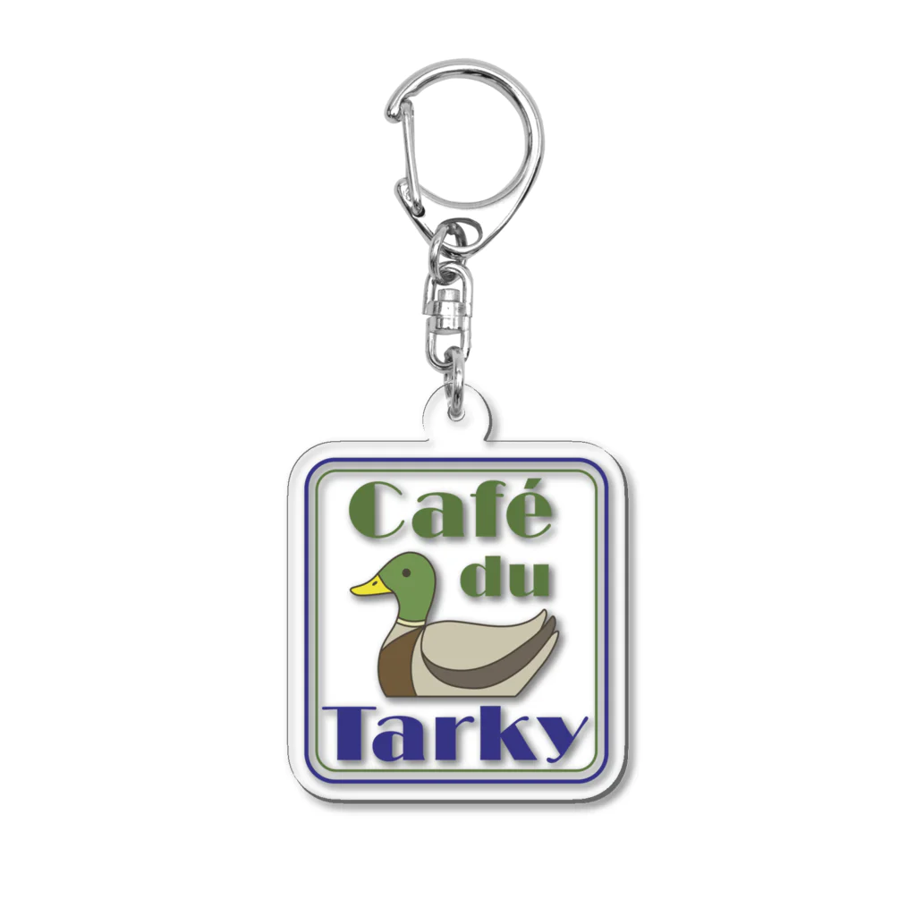 991_tarkyのcafé du tarky Acrylic Key Chain