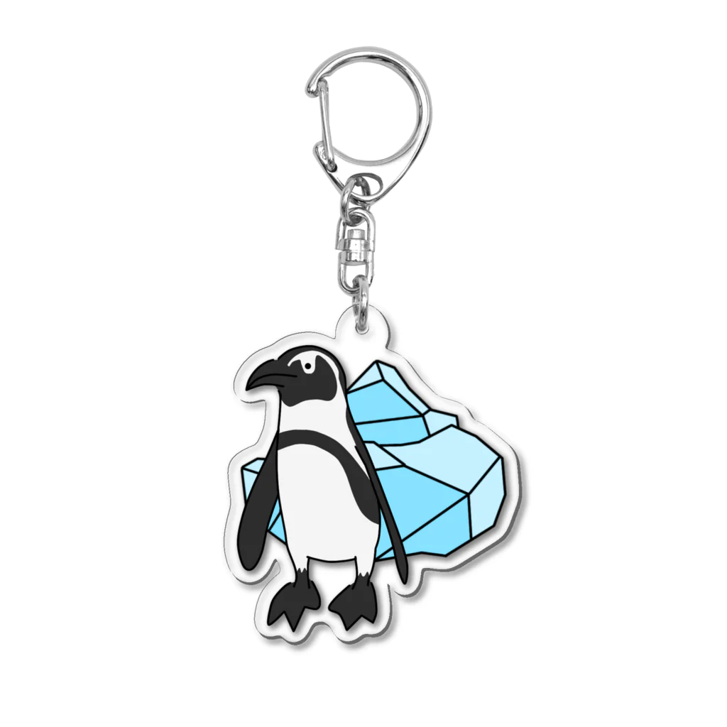 あっきょん(旧たもちゃん)のごきげんペンギン Acrylic Key Chain