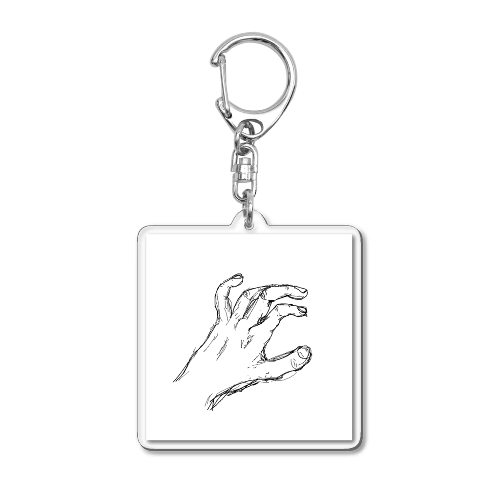 段ボール / danbouruの左手 Acrylic Key Chain