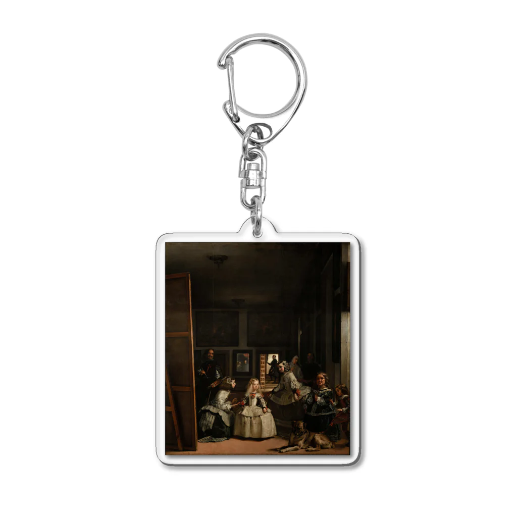 世界美術商店のラス・メニーナス / Las Meninas Acrylic Key Chain
