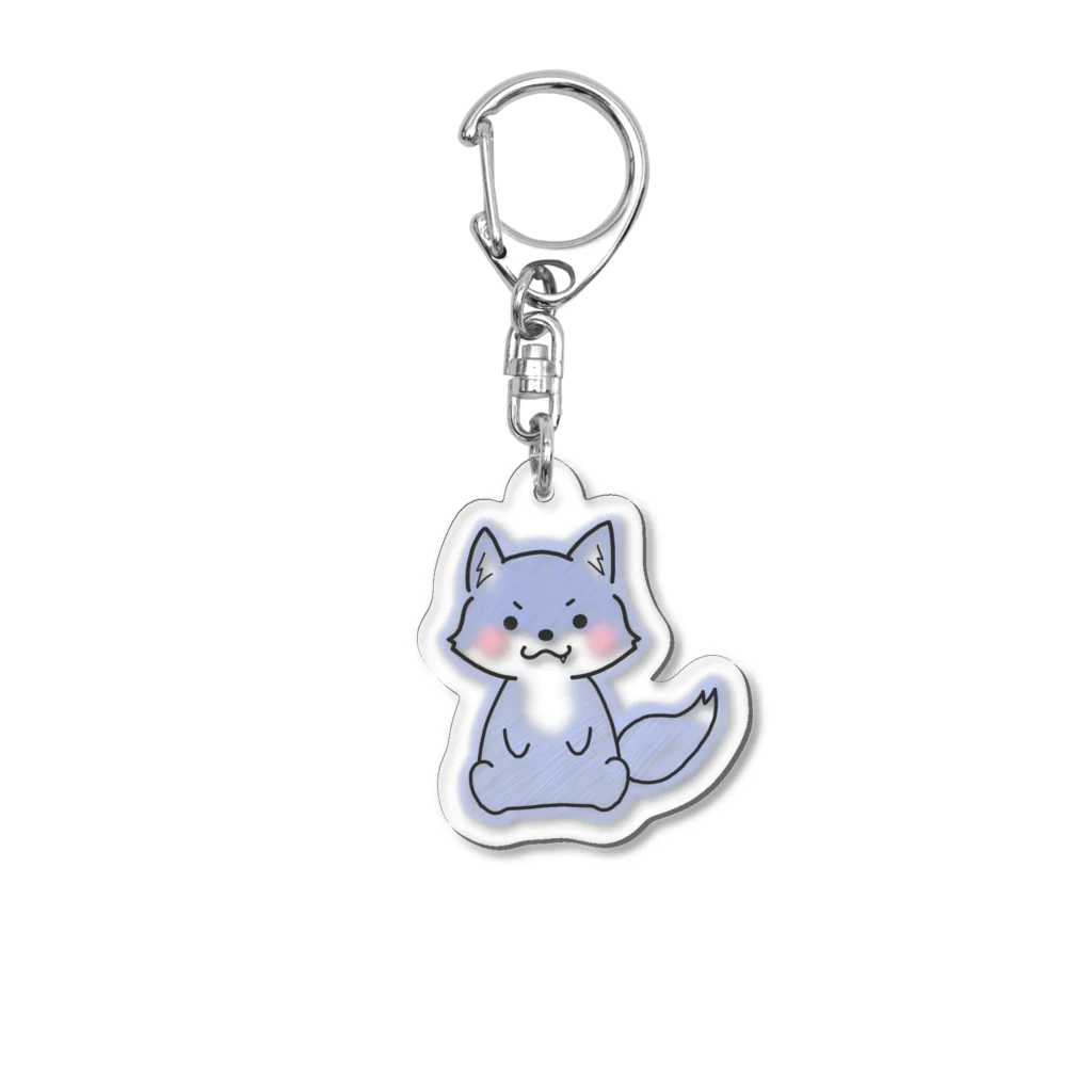 ArtChildrenのがおがお Acrylic Key Chain