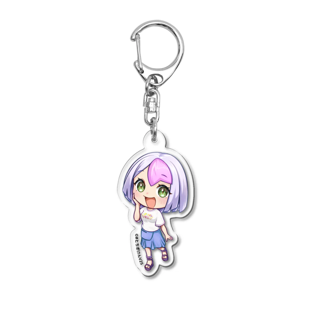 #とちぎけんV25 Official Shopの喜連さくら【サブカルは栃木を救うんだよ】 Acrylic Key Chain