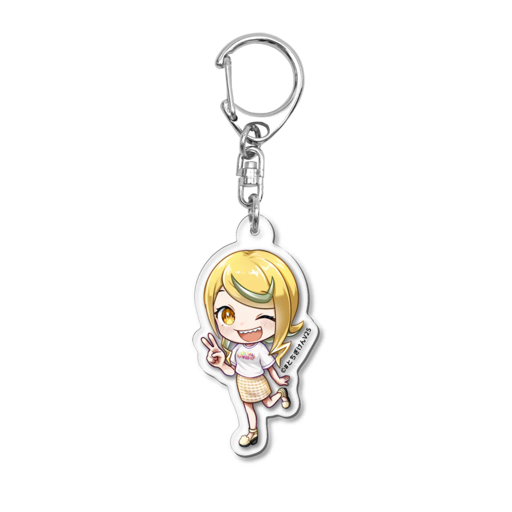 #とちぎけんV25 Official Shopの雷都つづみ【サブカルは栃木を救うんだよ】 Acrylic Key Chain