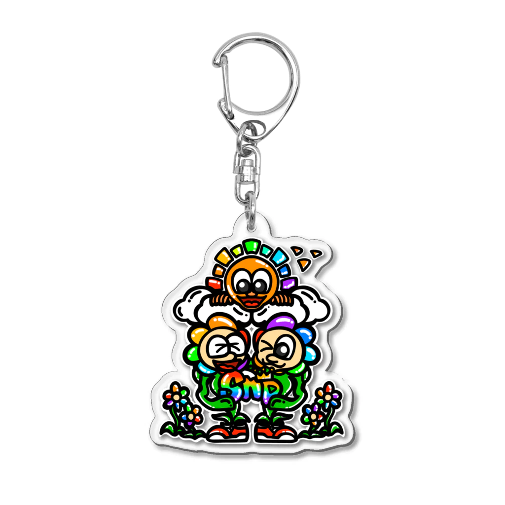 王子のアパレル Snprinceの海波Snp Acrylic Key Chain