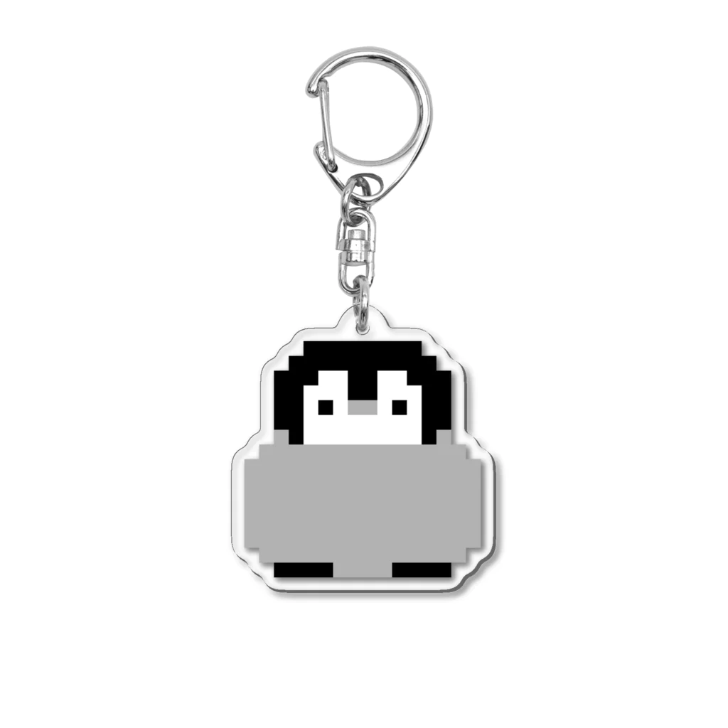 ヤママユ(ヤママユ・ペンギイナ)の16bit Little Emperor Acrylic Key Chain