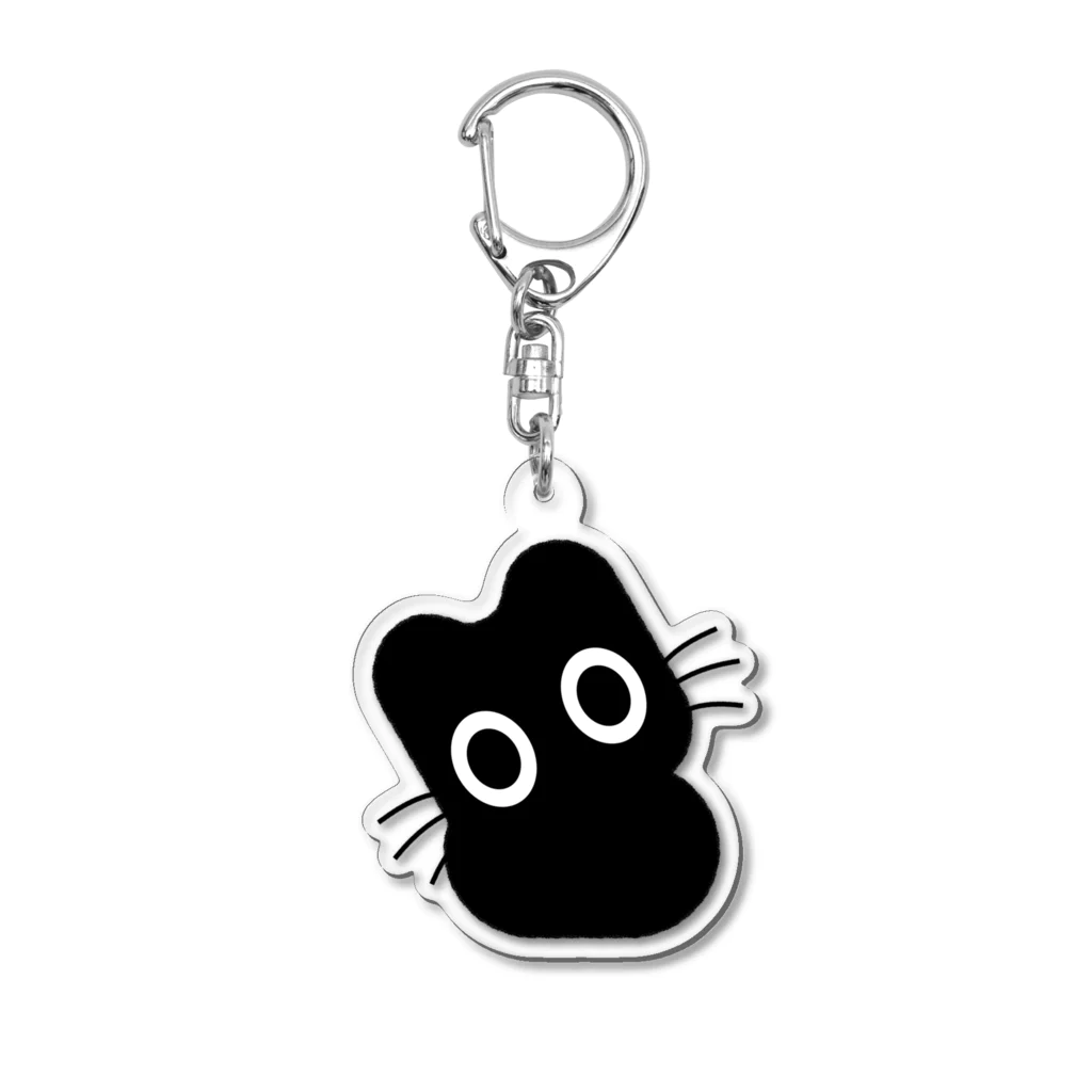 Suzutakaのくろねこクロル（どうしたの） Acrylic Key Chain