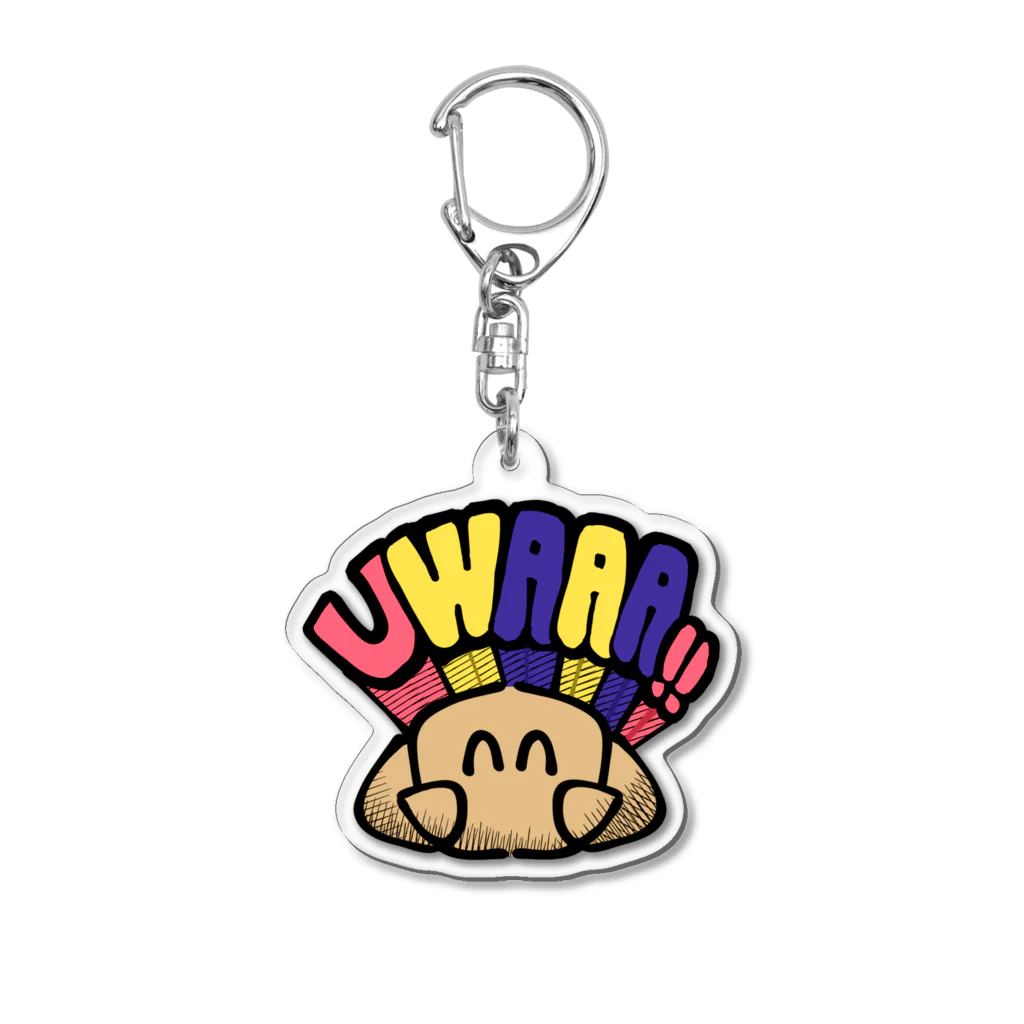 NPA屋のUWAAAクロワッサン Acrylic Key Chain