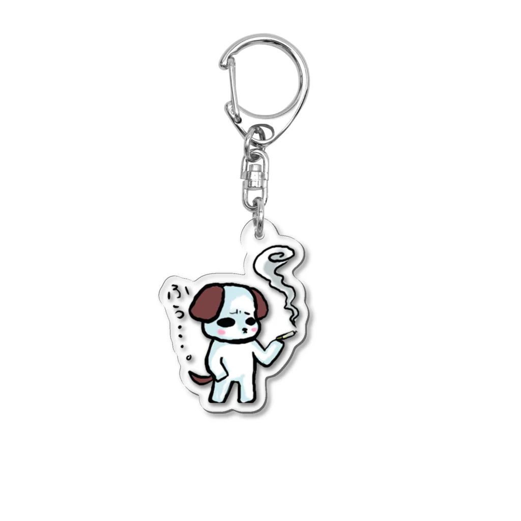 れんきちのやさぐれ犬くん Acrylic Key Chain