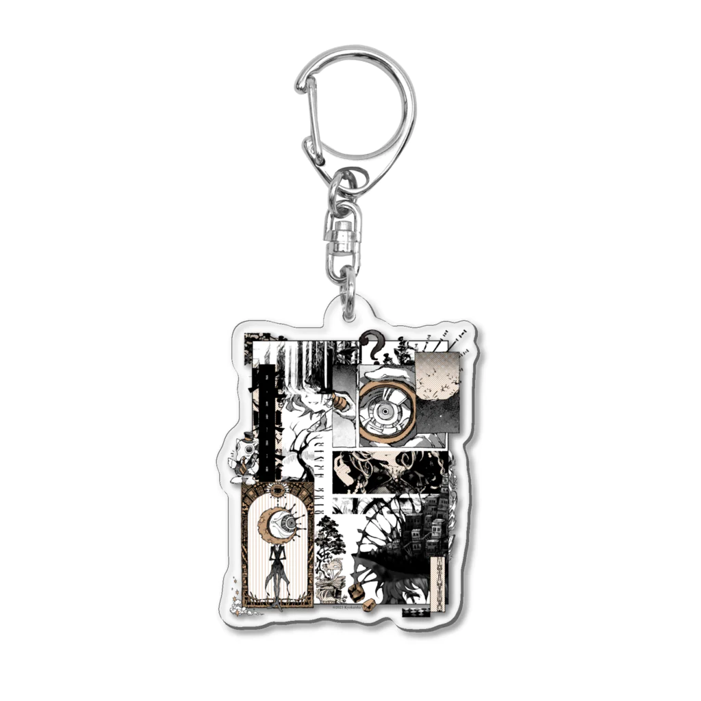 境界舎の19-22 ReMIX DC Acrylic Key Chain