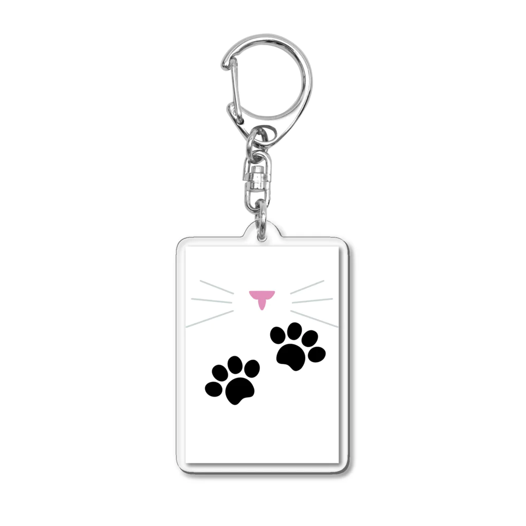 ヤマトナデシコのPalm Cat Acrylic Key Chain