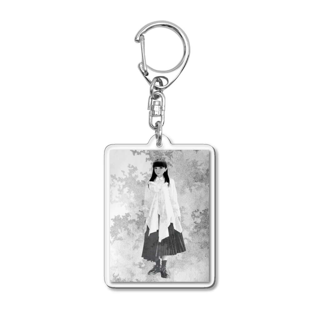 technophilia philosophyのCDG girl Acrylic Key Chain