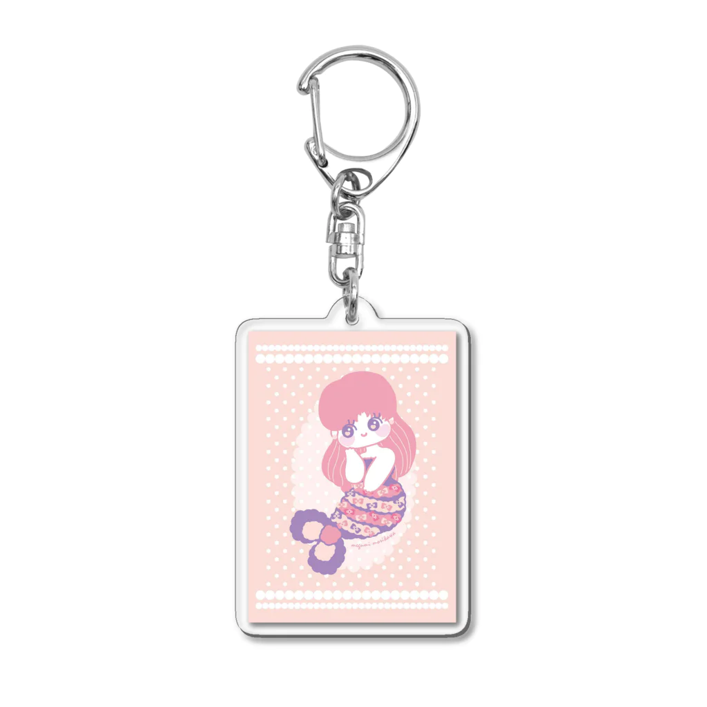 🎀りぼんぱ～ら～🎀の童話展2023のマーメイド Acrylic Key Chain