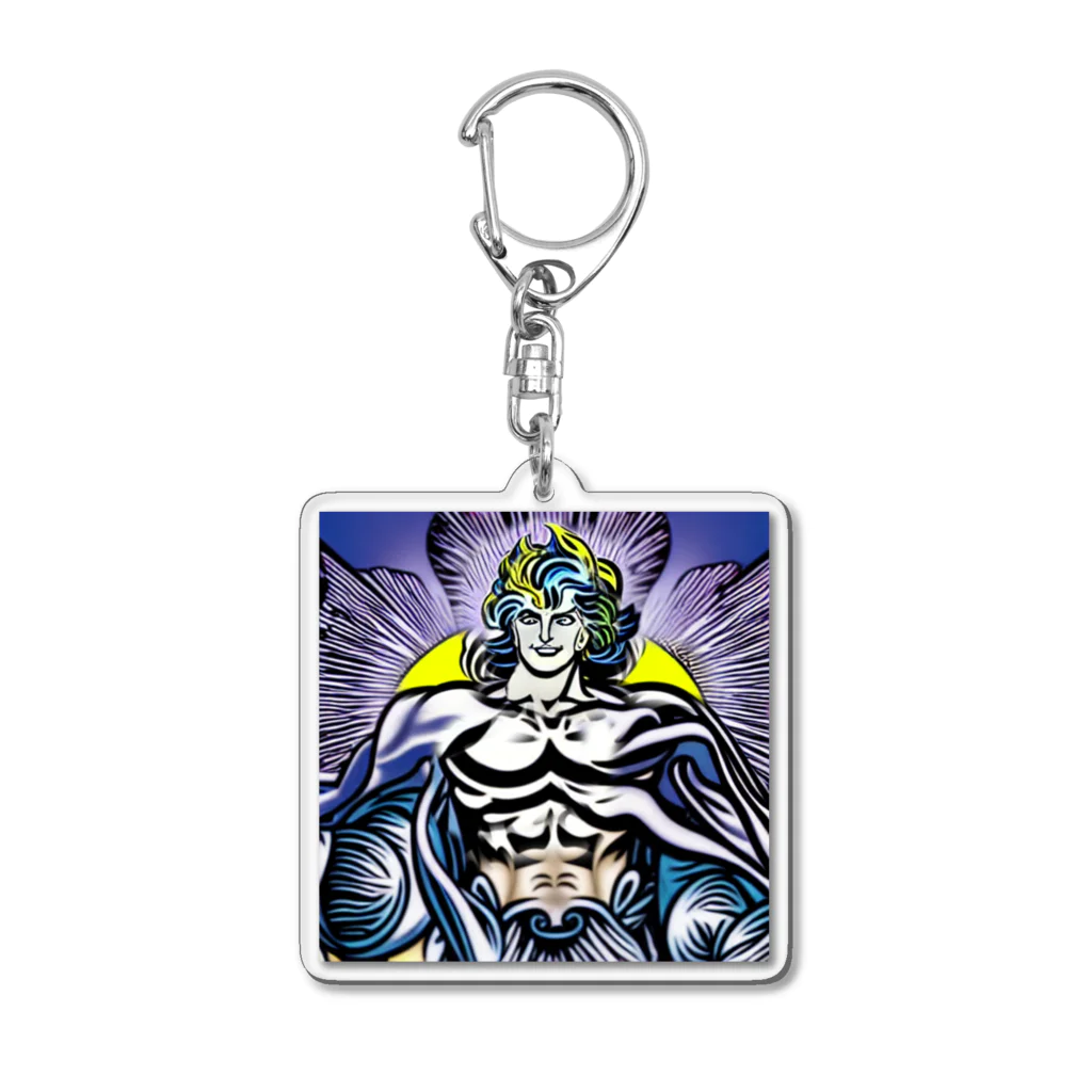 Tsuboiの-The World Gods- #016 Hades- Acrylic Key Chain