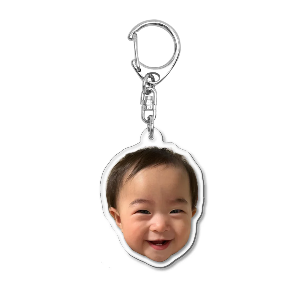 ぴょこ日和のごきげんよすちゃん Acrylic Key Chain