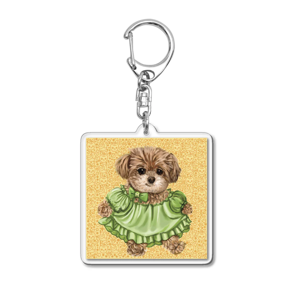 Satokinaのおめかしメリちゃん Acrylic Key Chain