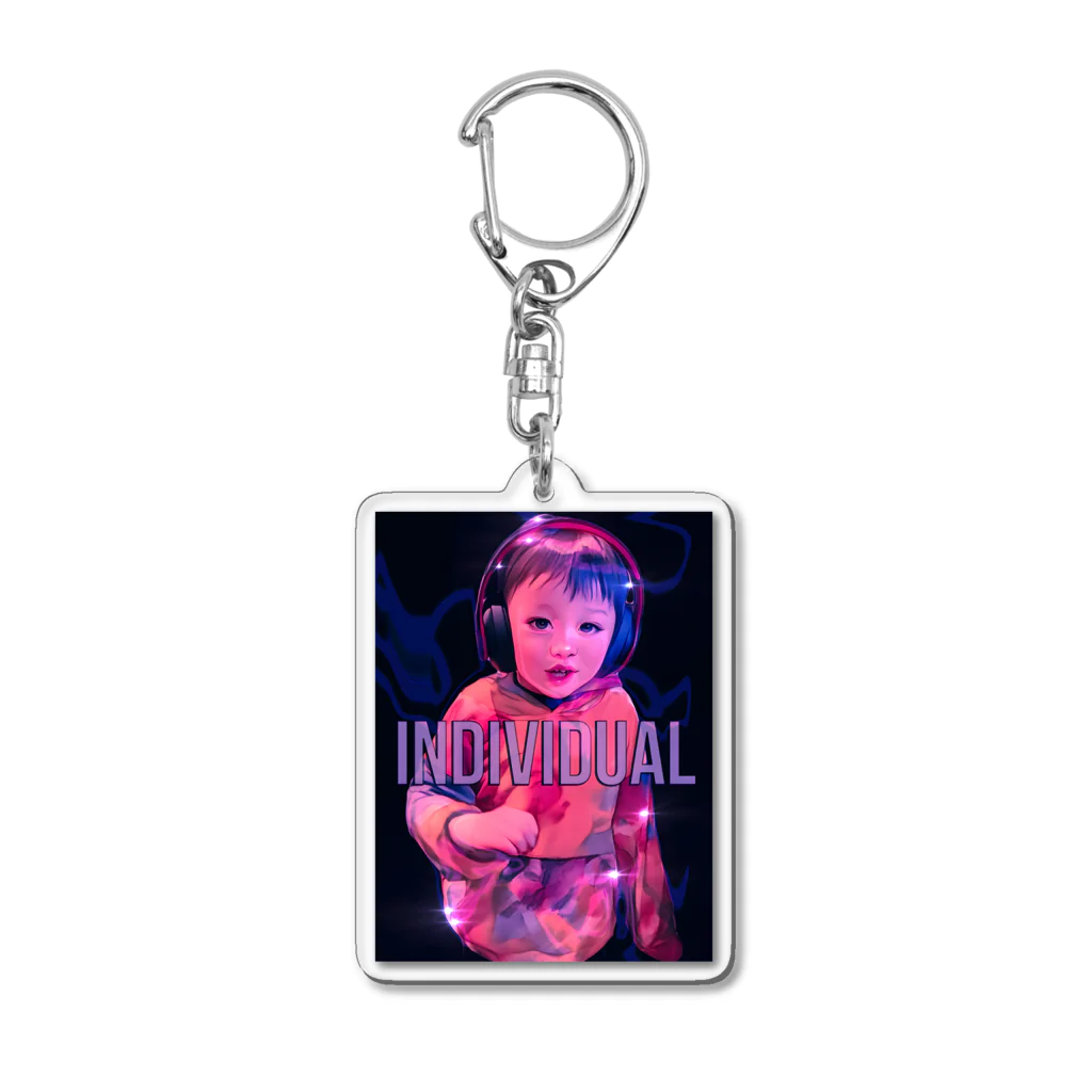 INDIVIDUALのINDIVIDUAL / SHION Acrylic Key Chain