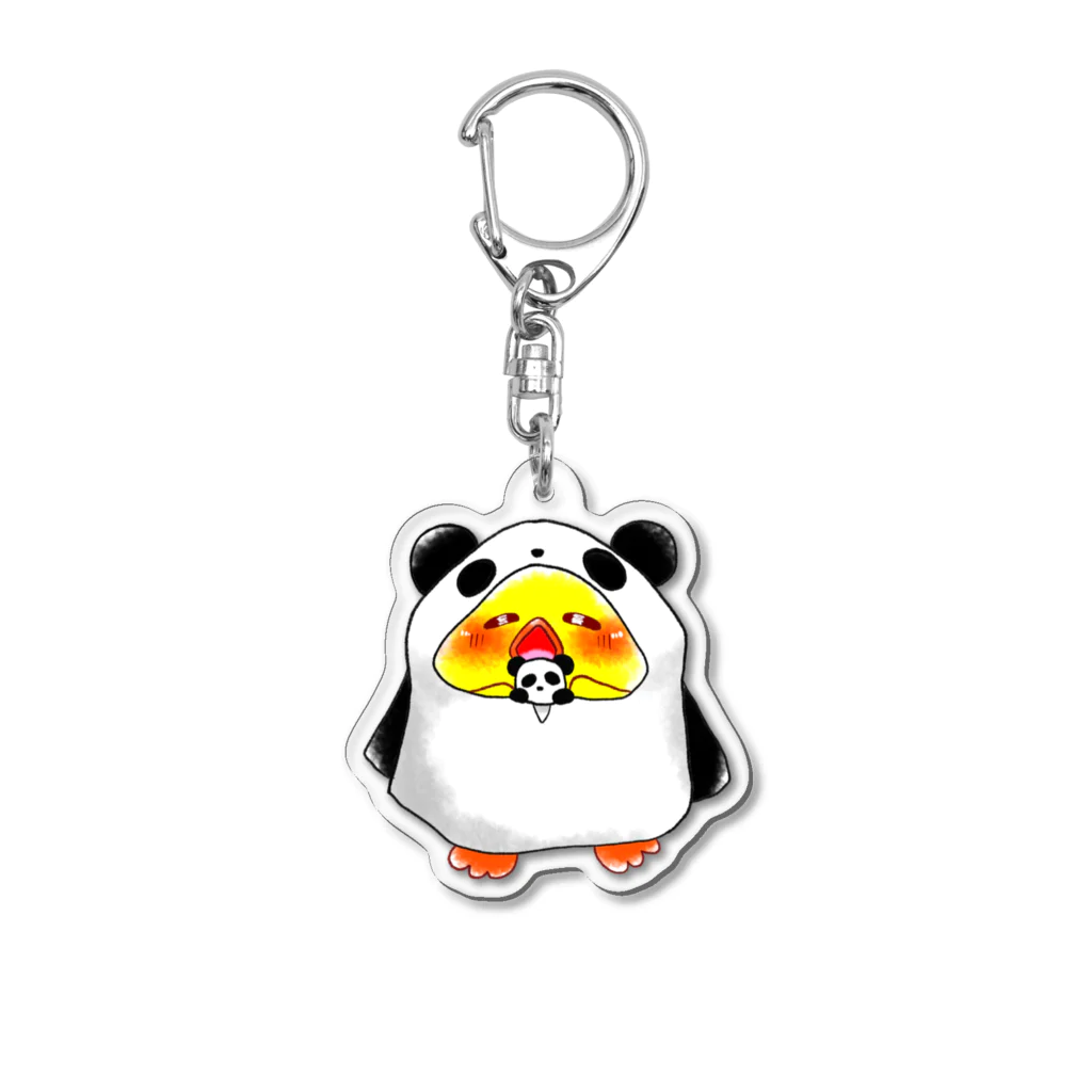 ブラウンさんのピヨすけくん 雨シリーズ Acrylic Key Chain