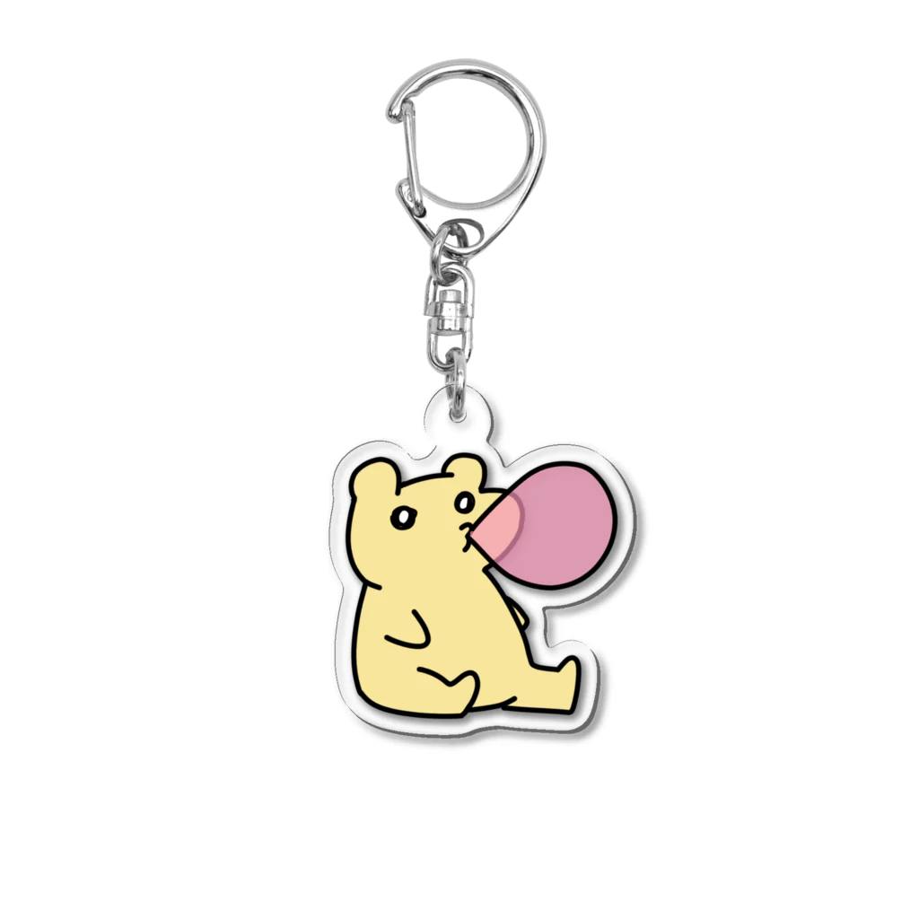 ガムおじさん公式グッズのガムおじさん Acrylic Key Chain