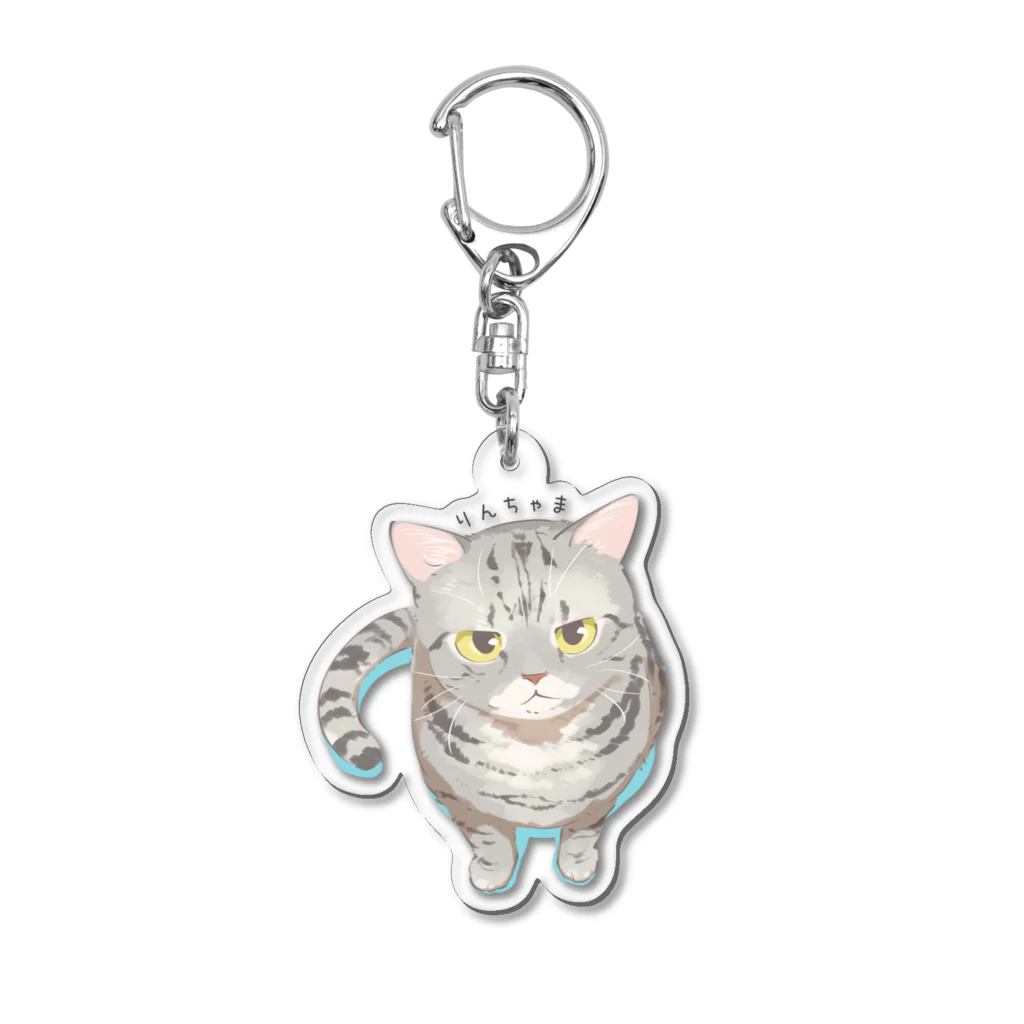 RENRINのアメショー　りんちゃま Acrylic Key Chain