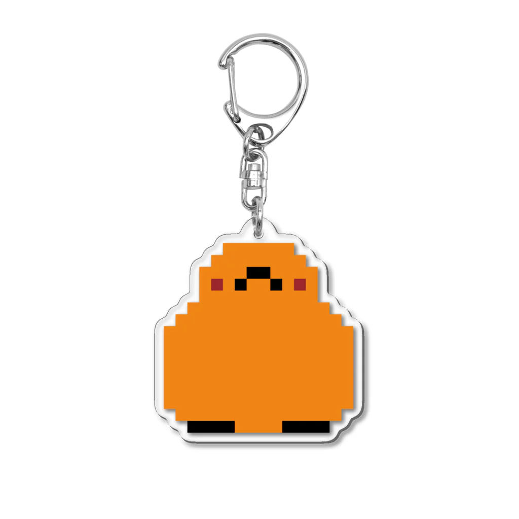 ヤママユ(ヤママユ・ペンギイナ)の16bit Little King Acrylic Key Chain