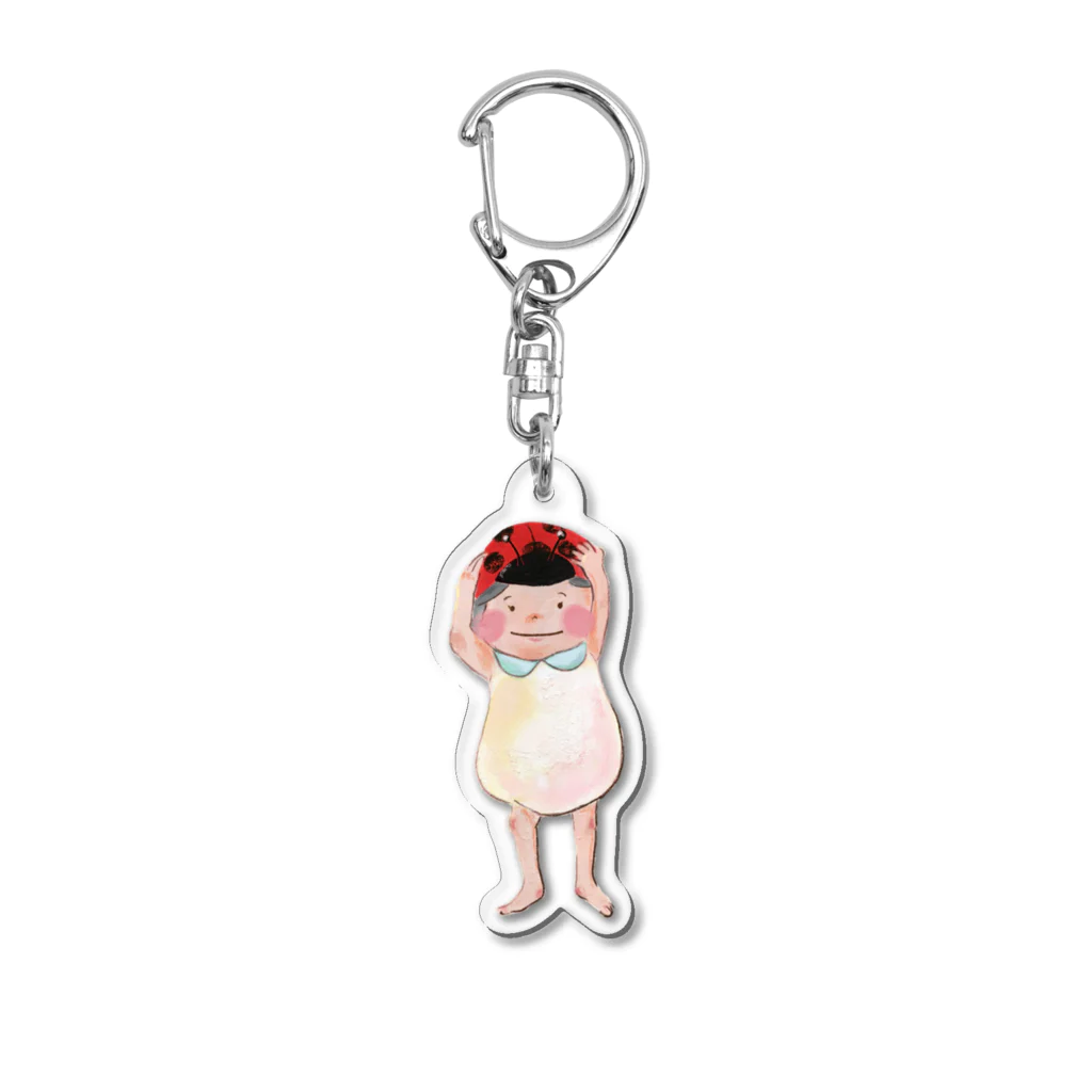 えりちゃんのテントウムシ坊やのキーホルダー Acrylic Key Chain