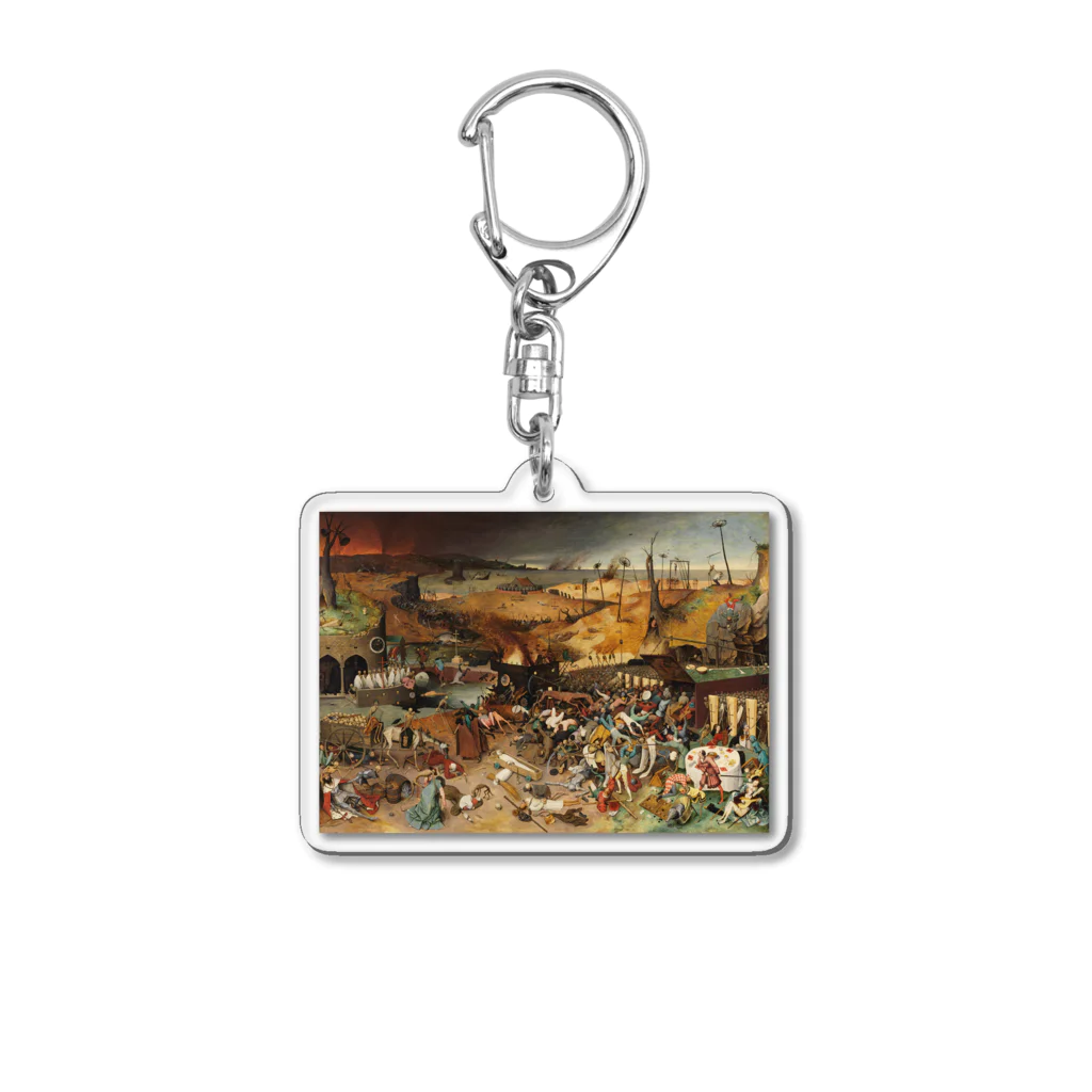 世界美術商店の死の勝利 / The Triumph of Death Acrylic Key Chain