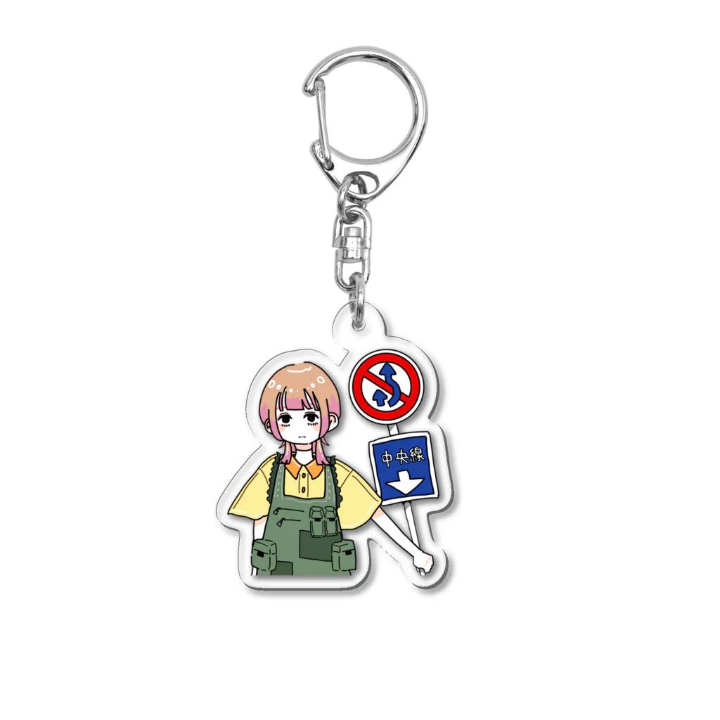 ひざの裏の店のBLEACHはつ美ちゃん Acrylic Key Chain