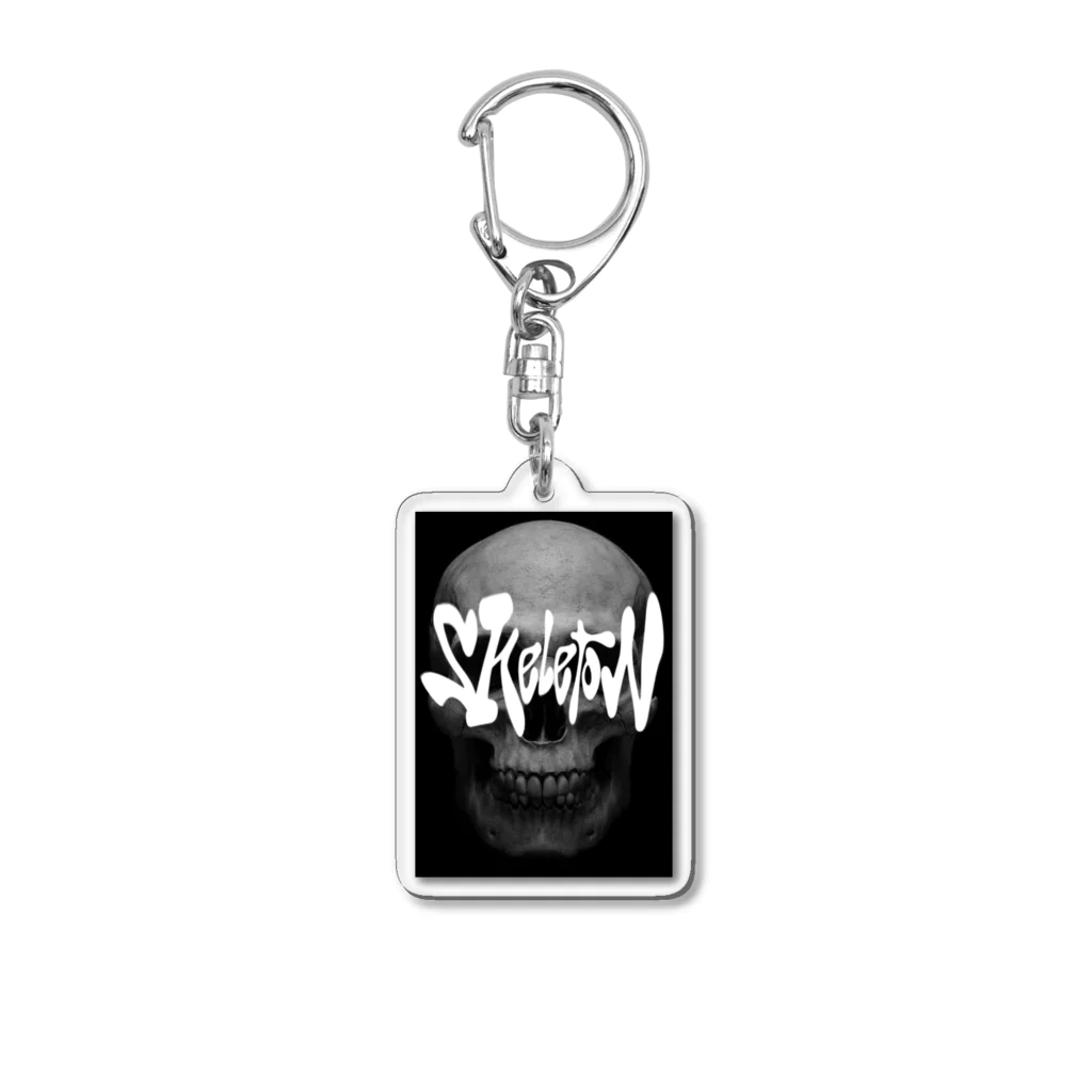 SunUnderGroundのskeleton Acrylic Key Chain