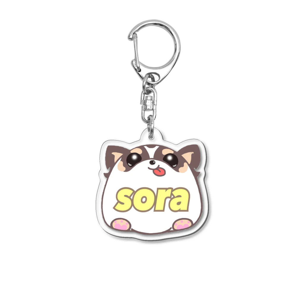 🌈🐶宇宙(sora)の部屋❤️の宇宙(sora)グッズ アクリルキーホルダー