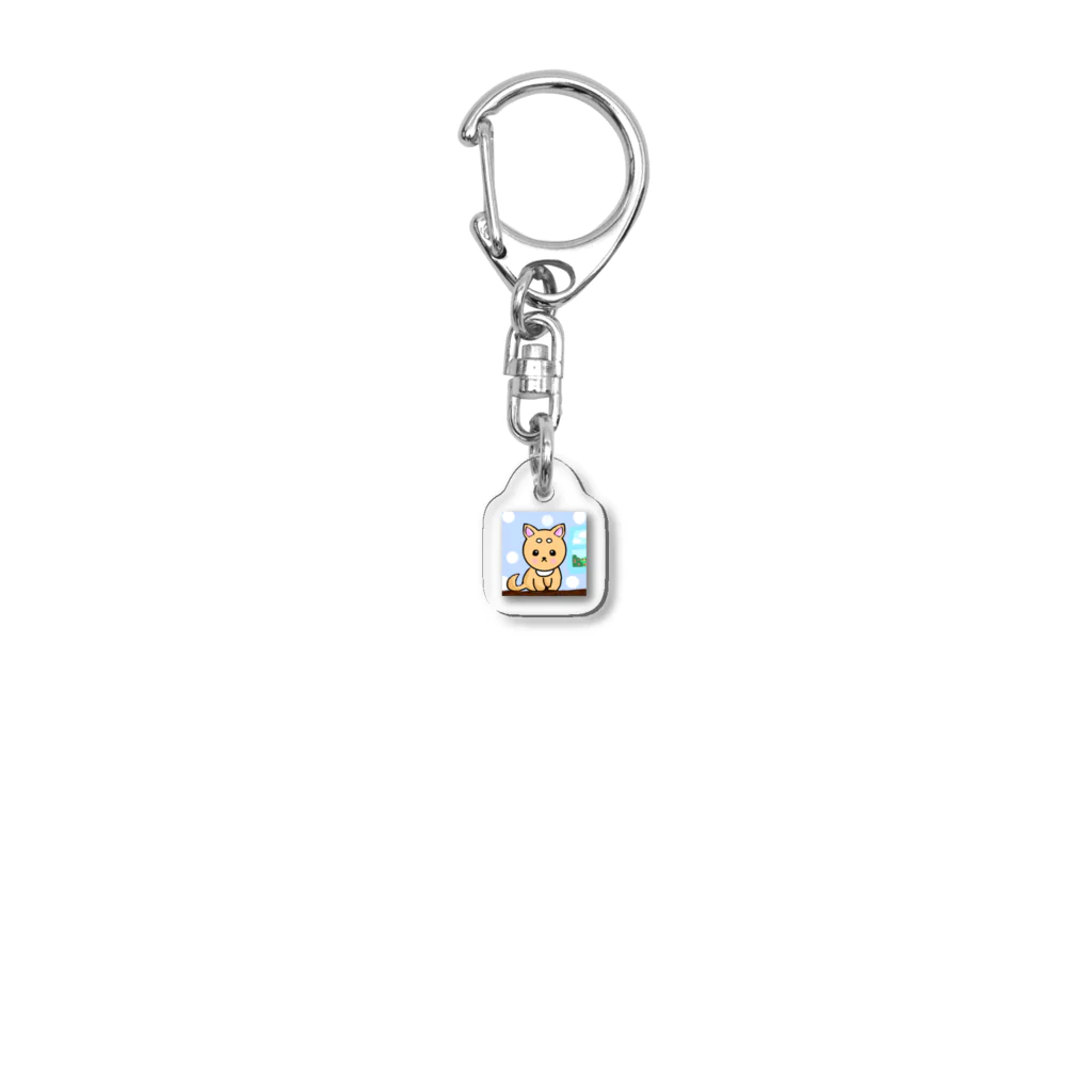 yuimikan930の可愛い小さいわんちゃん Acrylic Key Chain