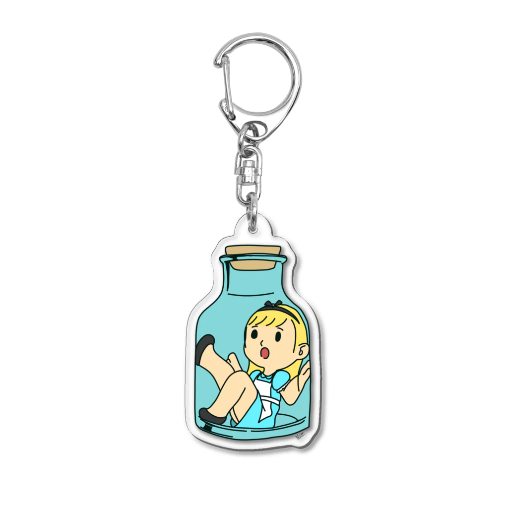 FeliceAliceの瓶詰めアリスちゃん Acrylic Key Chain