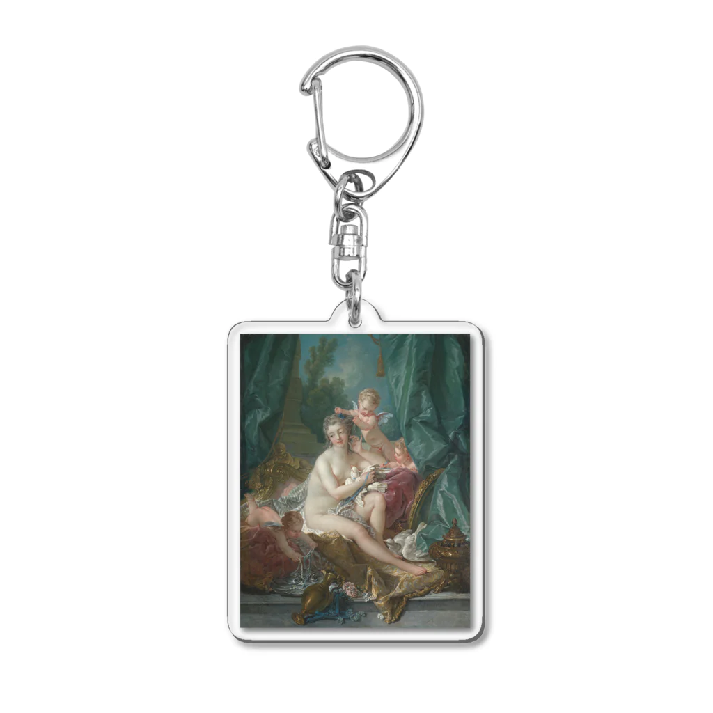 世界美術商店のヴィーナスの化粧 / The Toilet of Venus Acrylic Key Chain