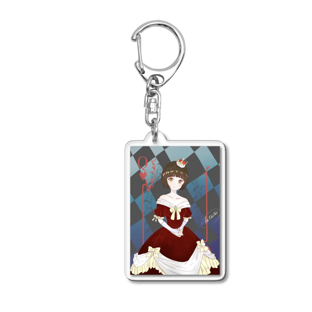 みとのお店屋さんの創作少女 王女様 Acrylic Key Chain