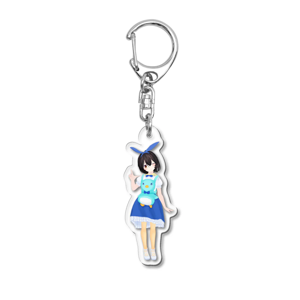 オリエぺんぎんのウインクオリエもん Acrylic Key Chain