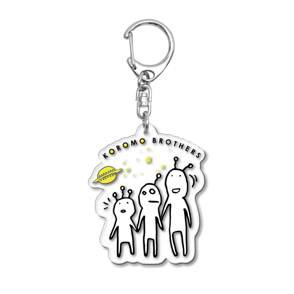 浅草 蛸たこ×ころも兄弟のKOROMO BROTHERS（フツー） Acrylic Key Chain