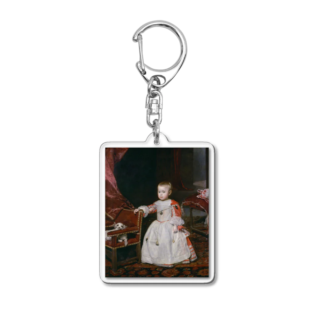 世界美術商店の皇太子フェリペ・プロスぺロの肖像 / Portrait of Prince Philip Prospero Acrylic Key Chain