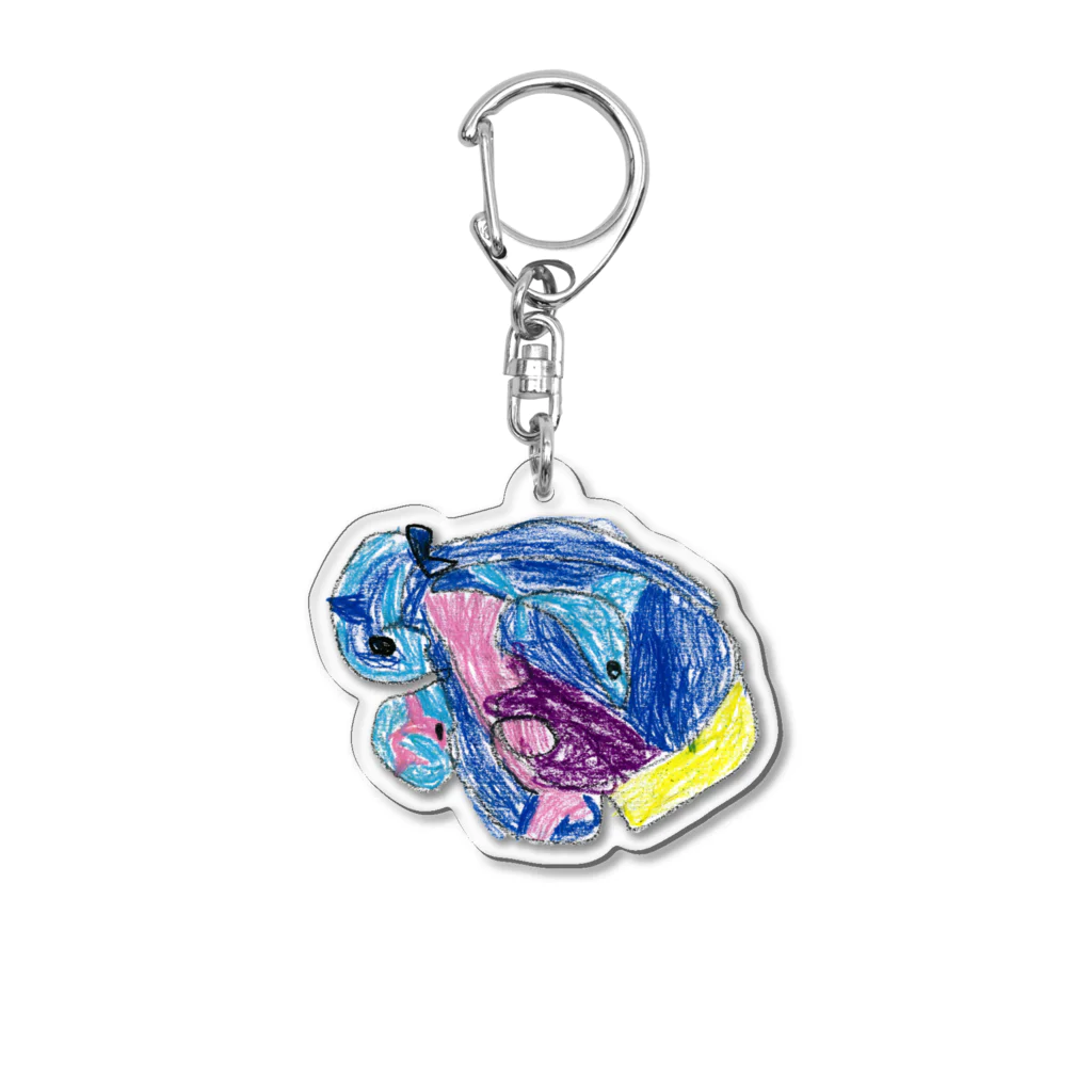 ゆっきのようふくのウィンターウォーター Acrylic Key Chain