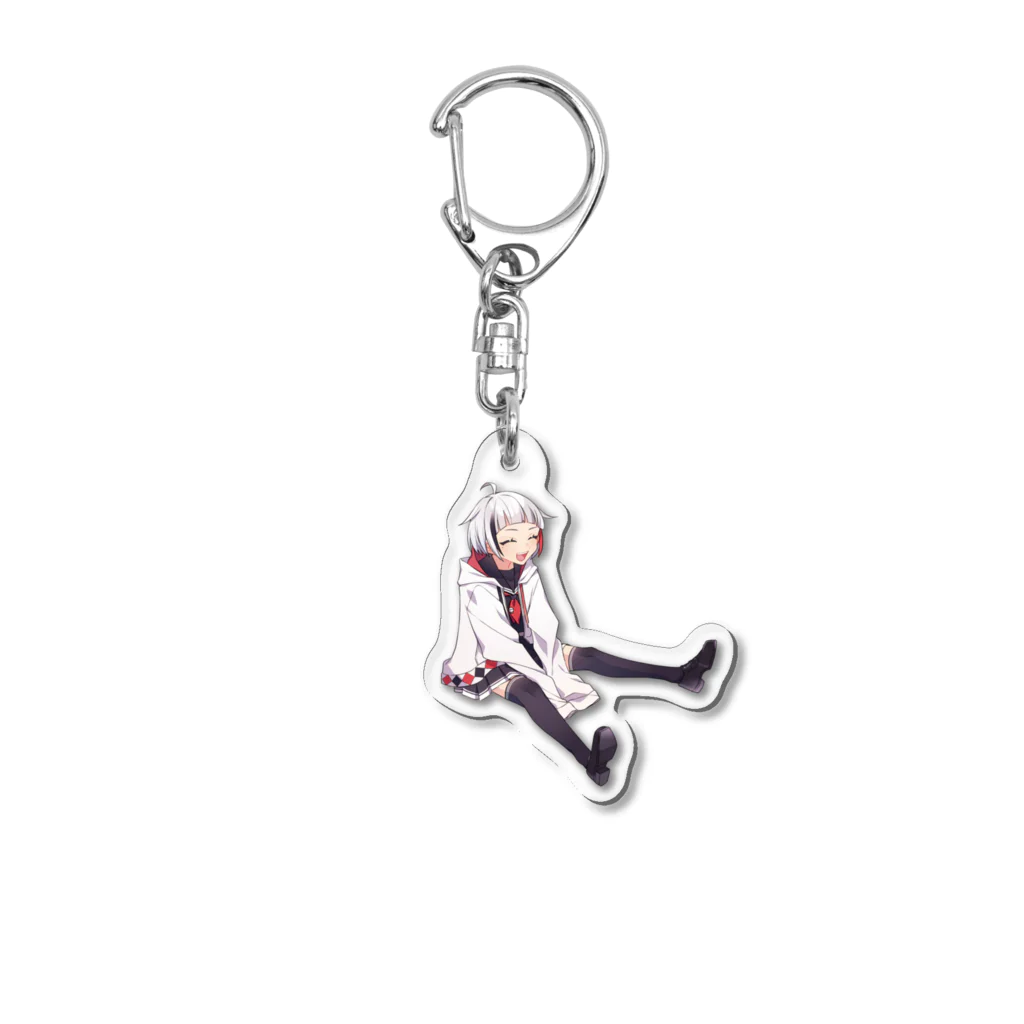 米滝まんまのお座り Acrylic Key Chain