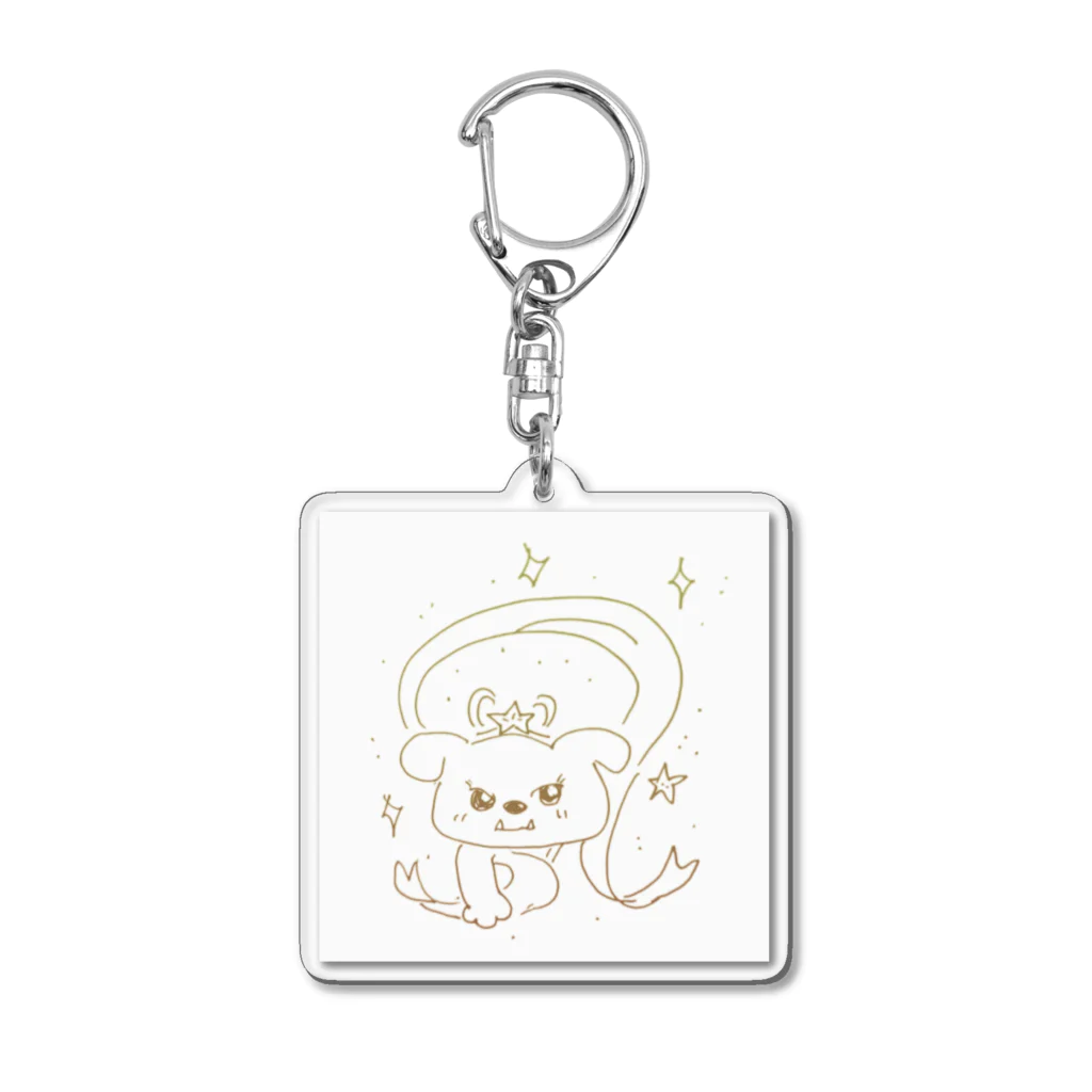 こいぬしょっぷのこいぬの織姫アクリルキーホルダー Acrylic Key Chain