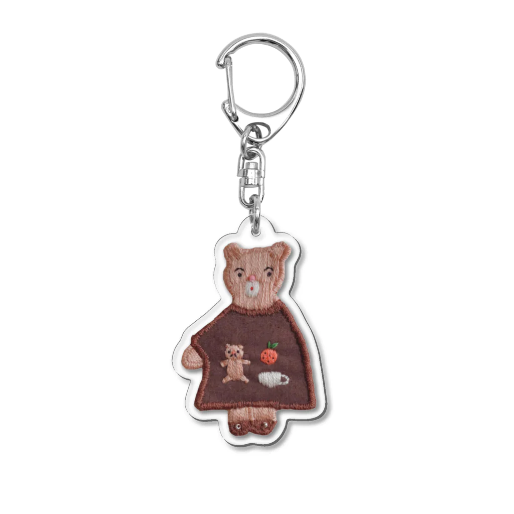 あなたにチャイのkuma Acrylic Key Chain