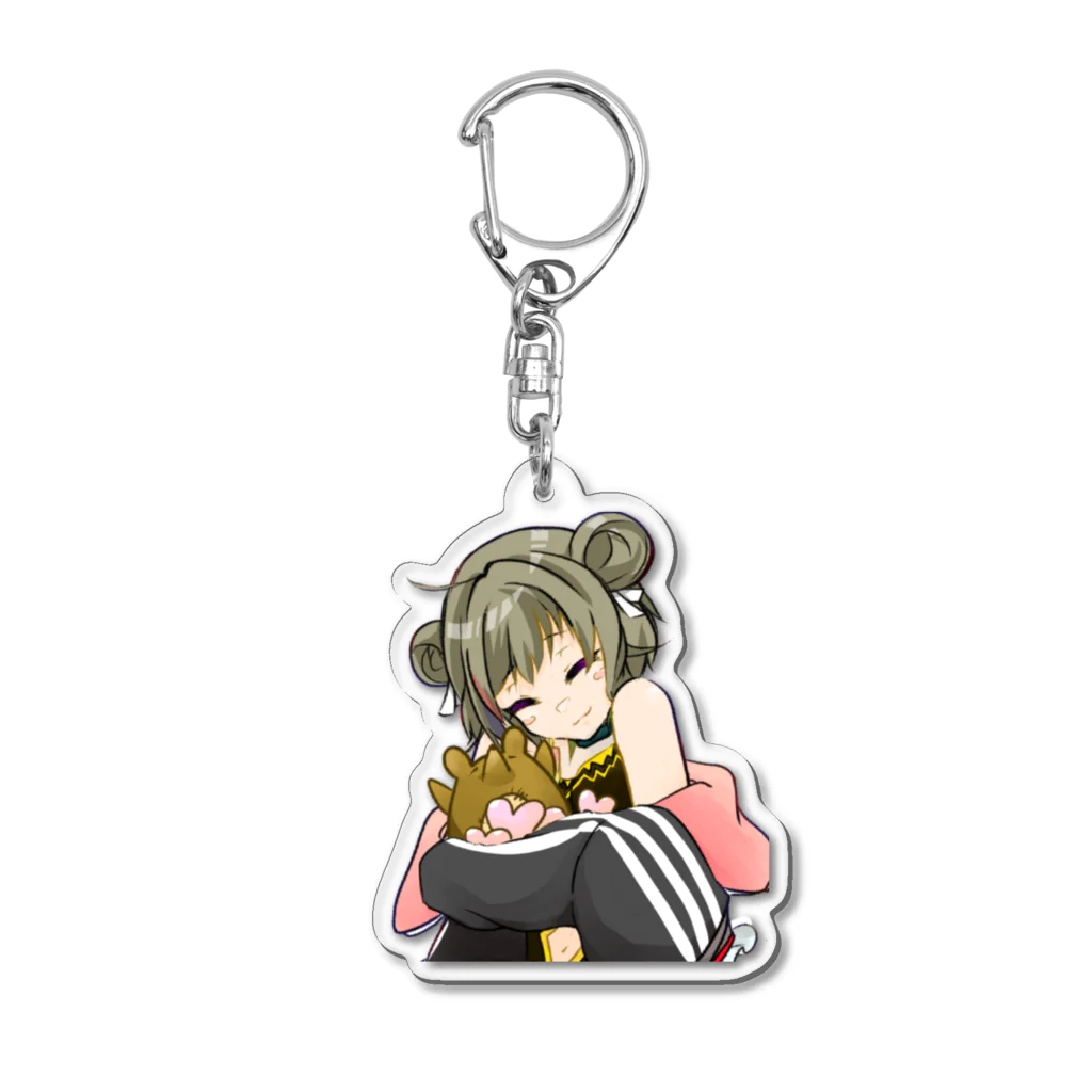 売店「やたぬき」の八狸ちまき 1周年記念グッズ Acrylic Key Chain