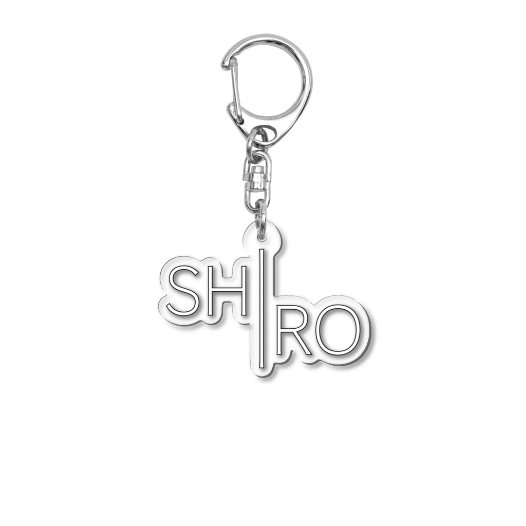 shiroのSHIRO アクリルキーホルダー