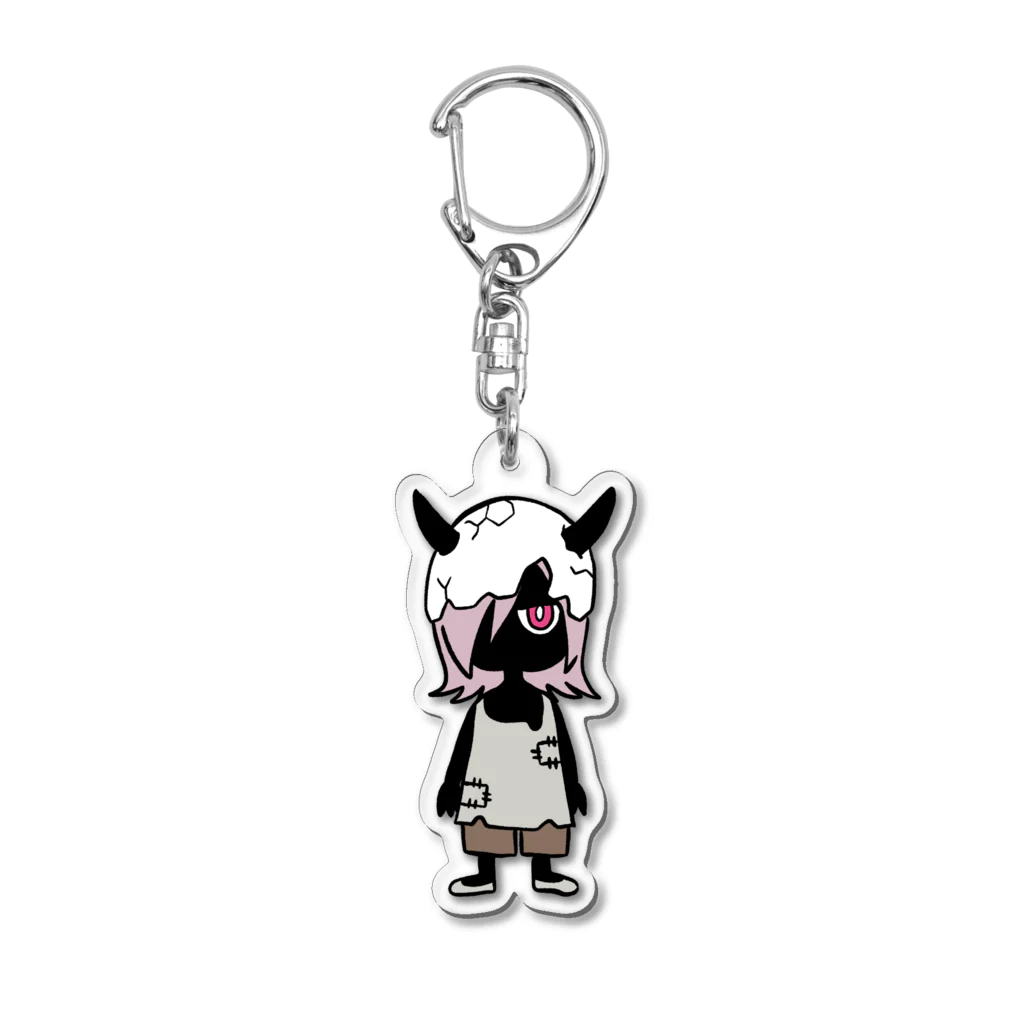 komatuna3のバッドエッグ Acrylic Key Chain