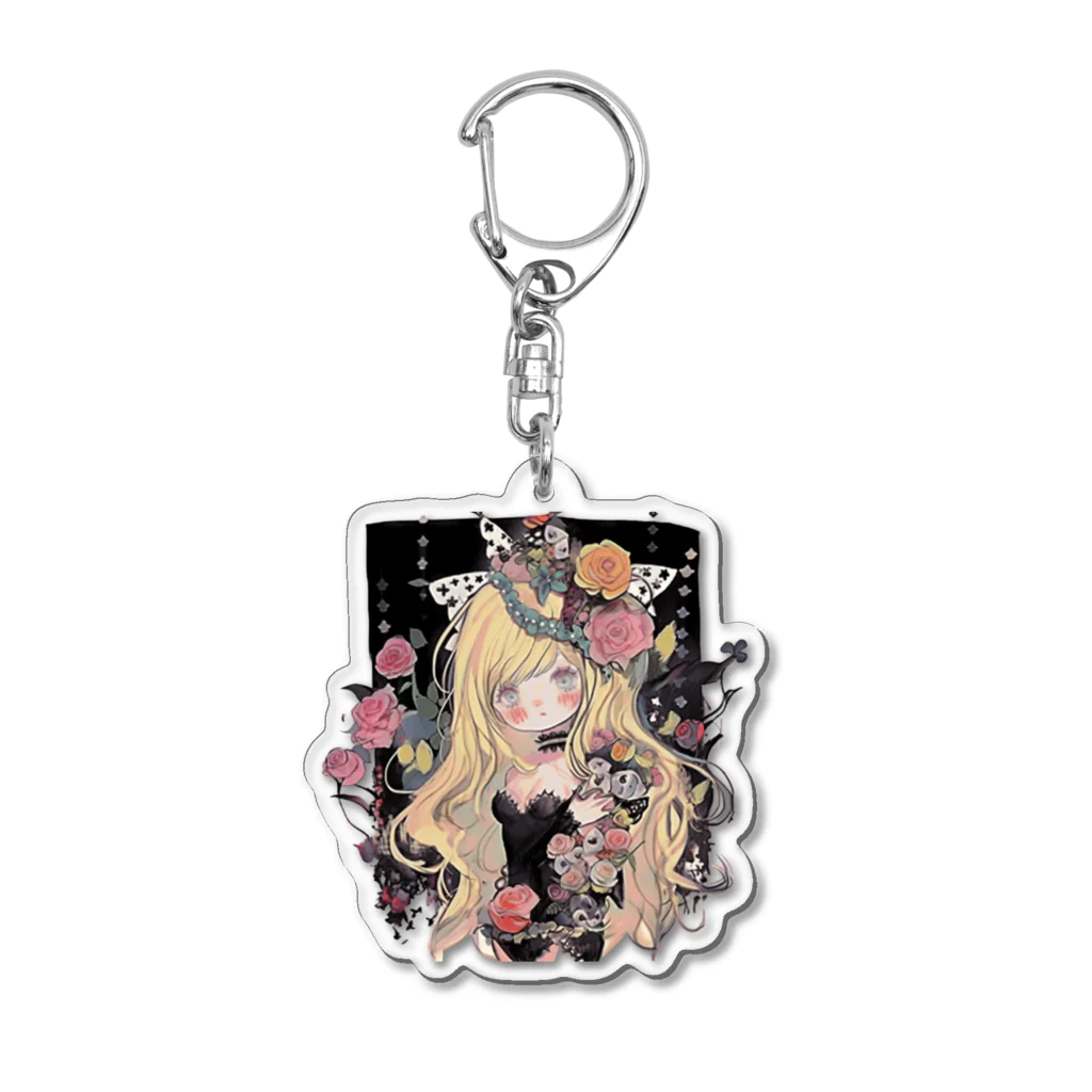 天道虫の花冠姫 Acrylic Key Chain