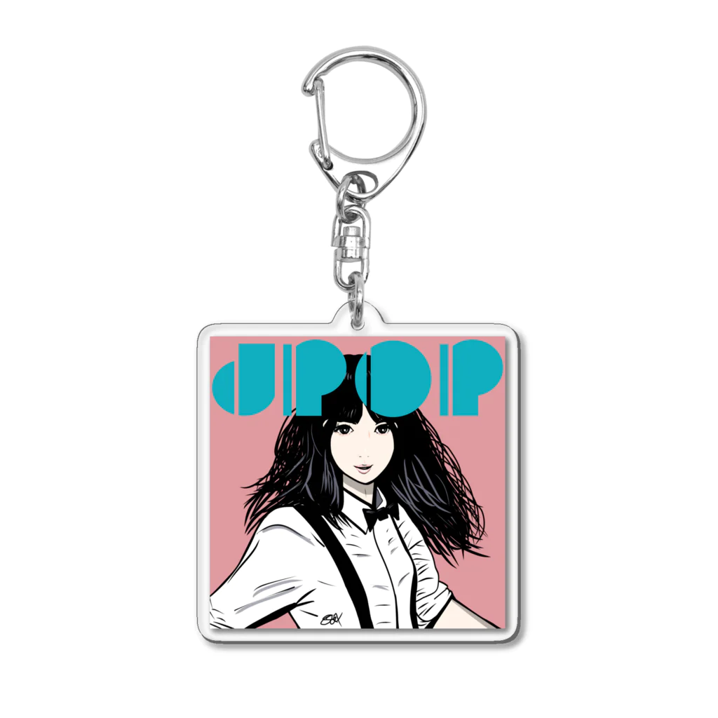 Posagodardy  ポサゴダルディのJPOP GIRL Acrylic Key Chain