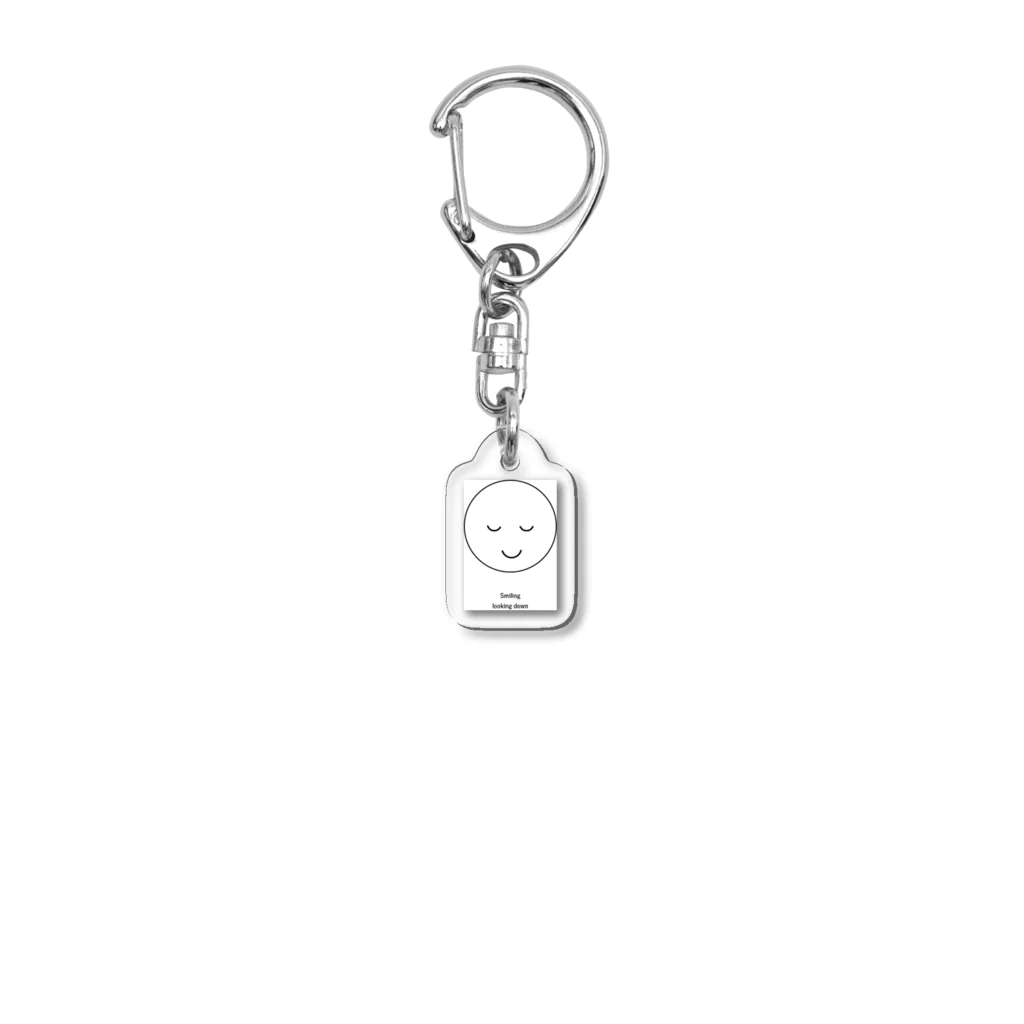 adachinoのfeface Acrylic Key Chain